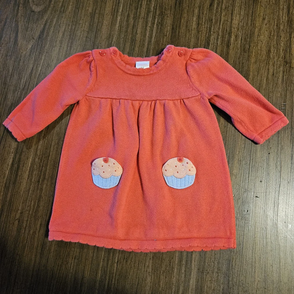 Gymboree coral dress